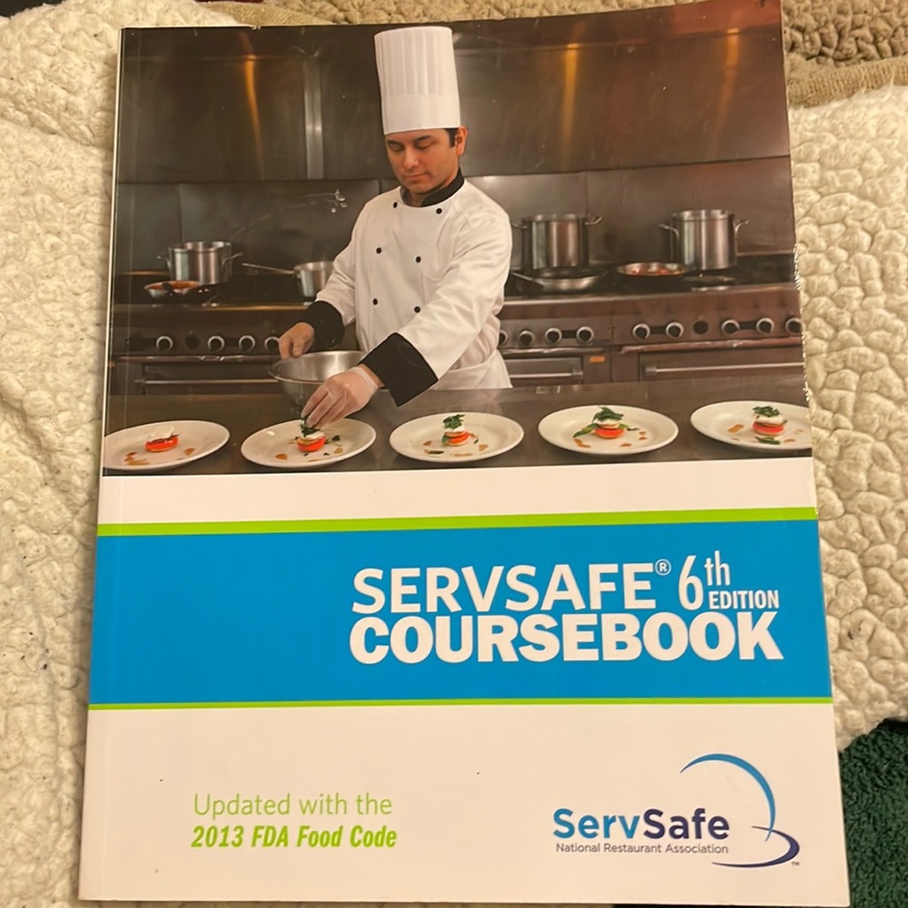 Servsafe coursebook 6th edition/.  NEW
